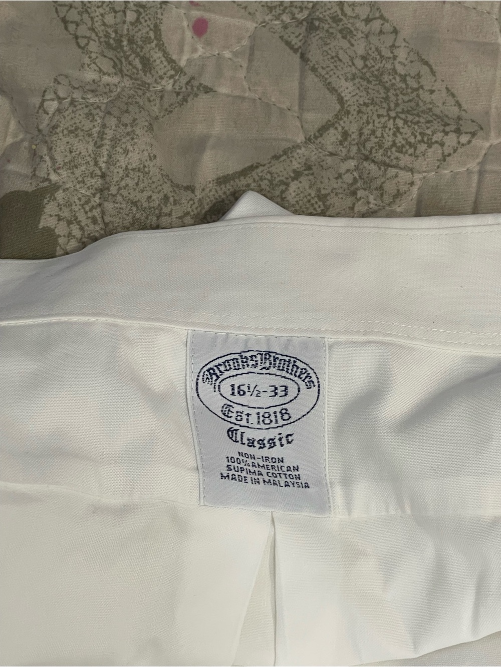 Brooks Brothers White Men’s Dress Pants